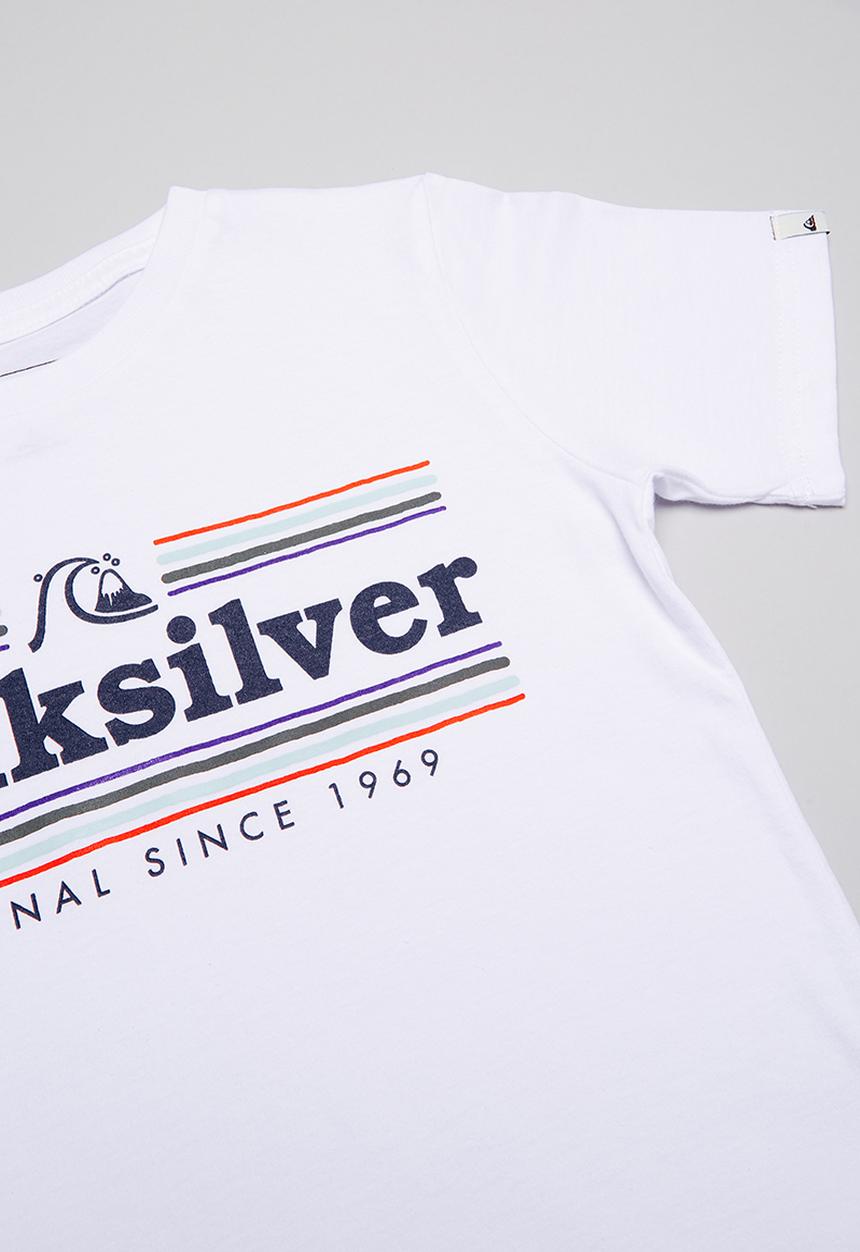 Quiksilver - Get buzzy short sleeve tee - white