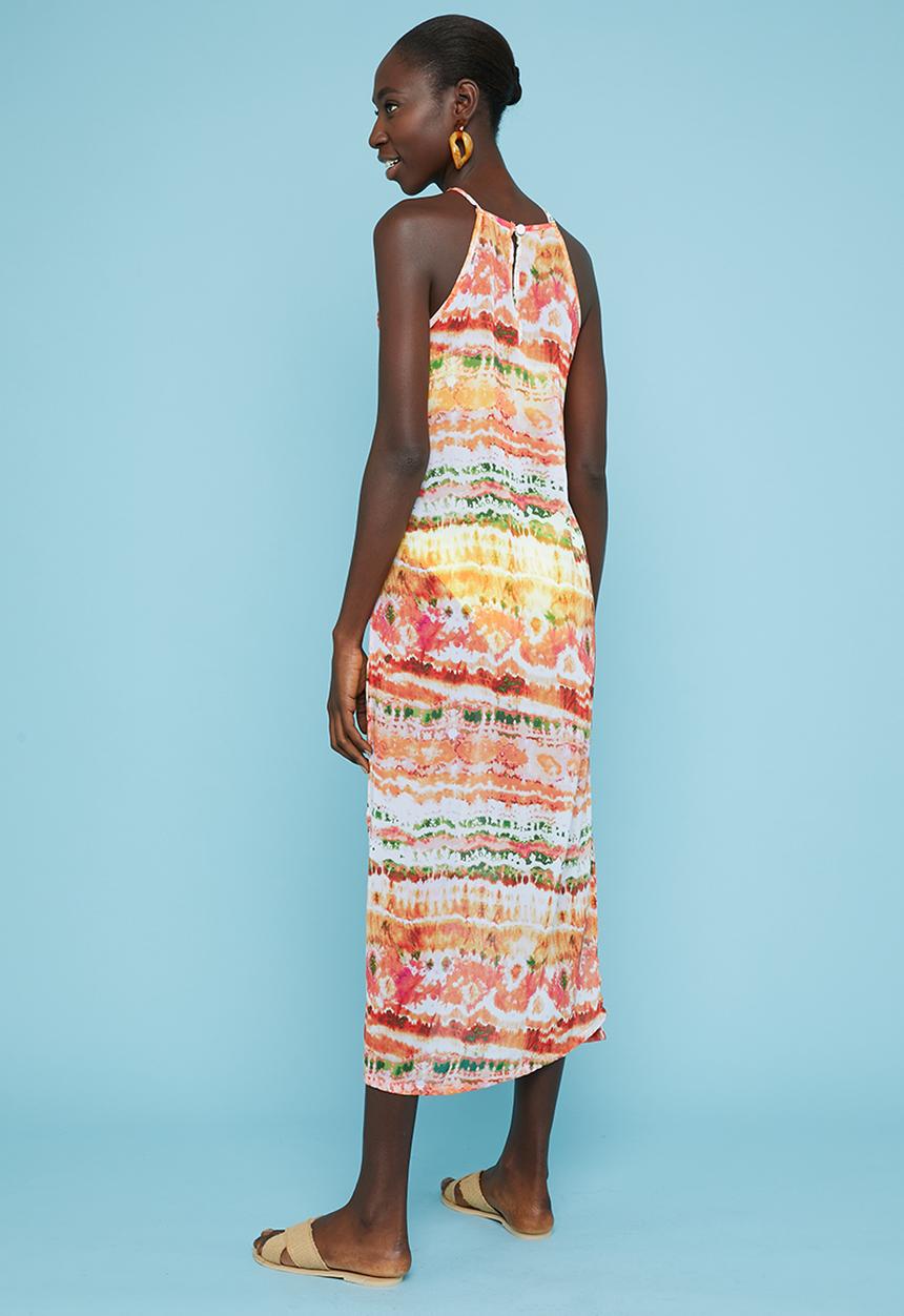 Superbalist - Halter swim cover up - mutli