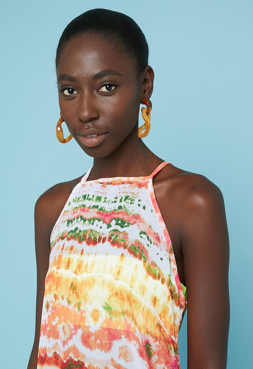Superbalist - Halter swim cover up - mutli