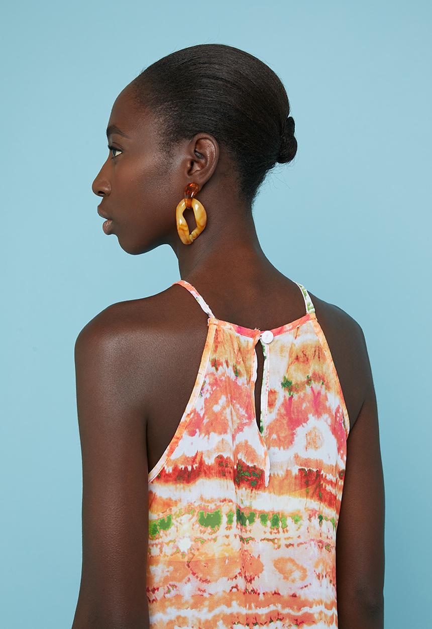 Superbalist - Halter swim cover up - mutli