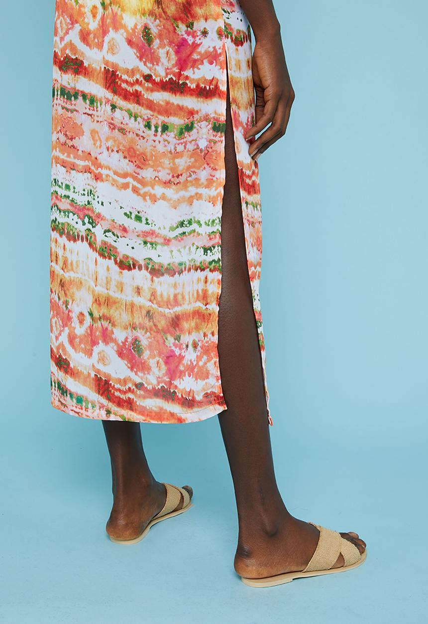 Superbalist - Halter swim cover up - mutli