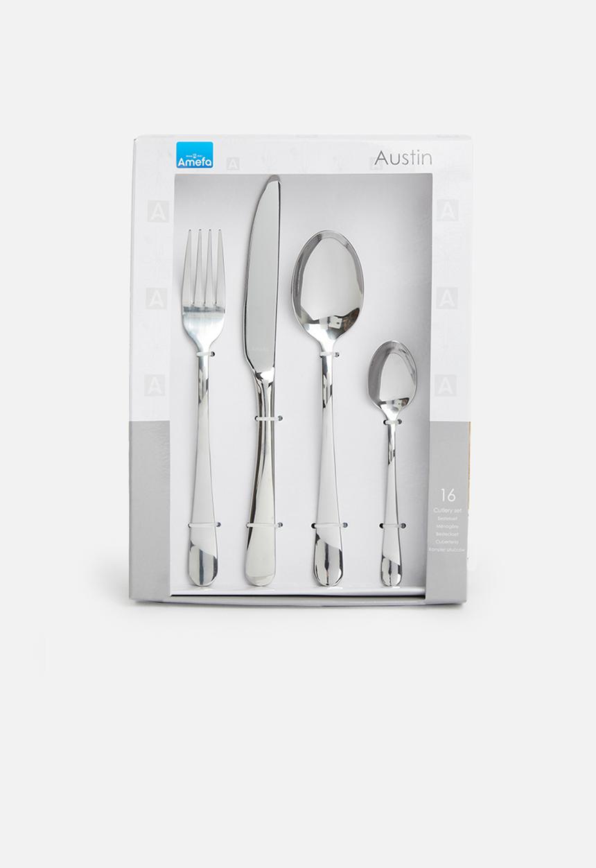 Amefa - Austin 16pce cutlery set - stainless steel