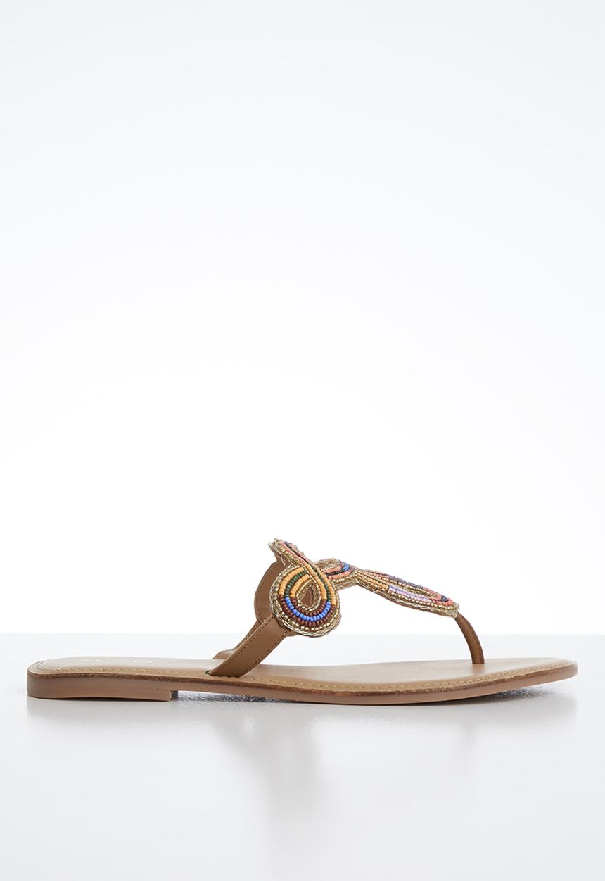 ALDO - Rithrania leather sandal - bright multi