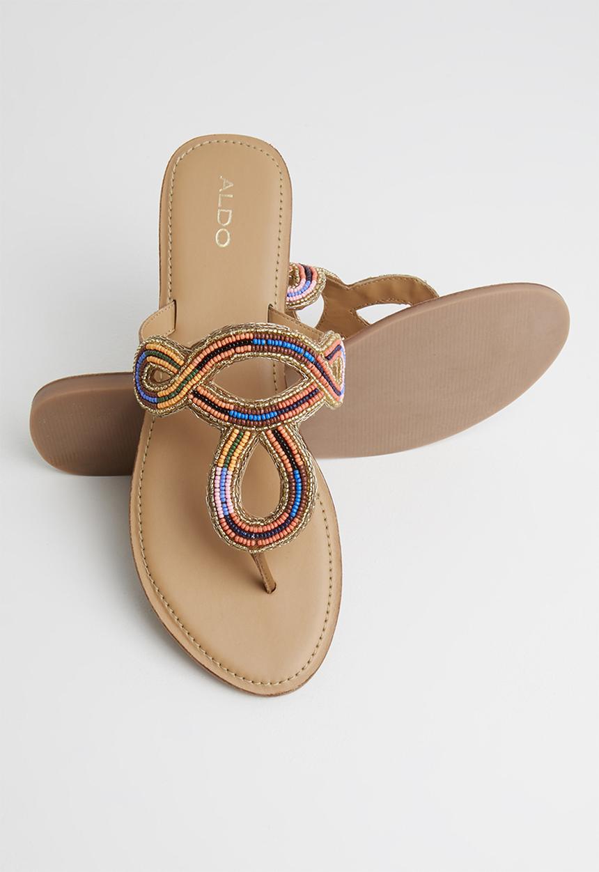 ALDO - Rithrania leather sandal - bright multi