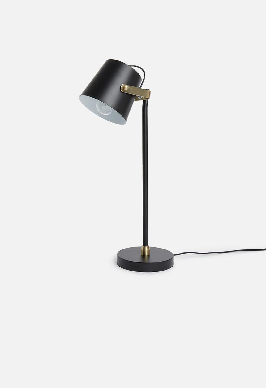 Sixth Floor - Ember desk lamp - black