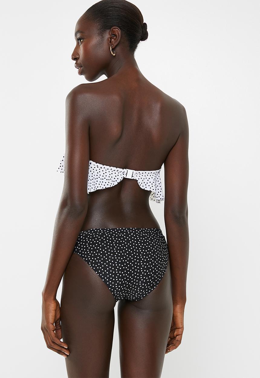 Brave Soul - Lia bikini bottom - black & white