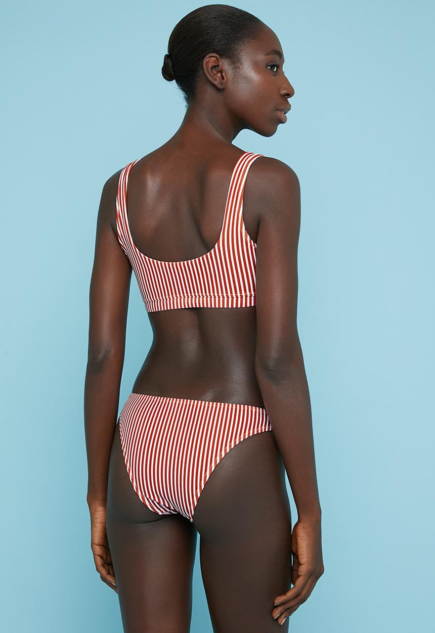 Superbalist - Low rise bottom - rust & white