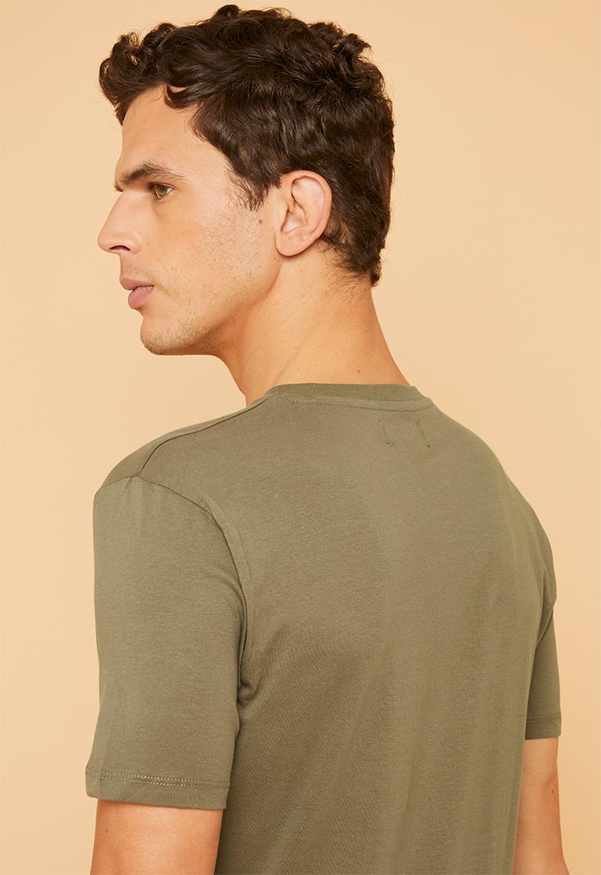 Superbalist - Plain crew neck short sleeve 2 pack tees - charcoal & khaki 