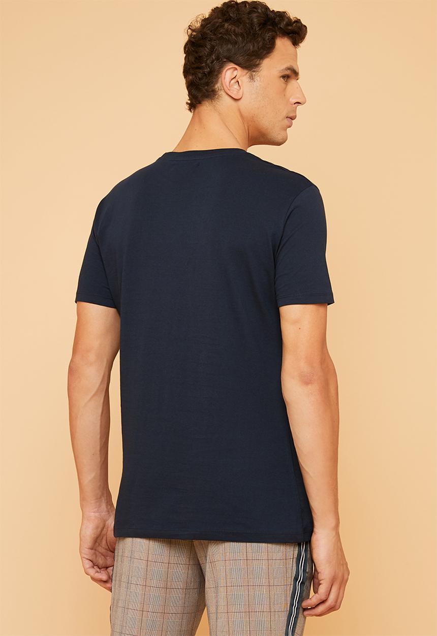 Superbalist - Plain crew neck short sleeve 2 pack tees - navy & green 