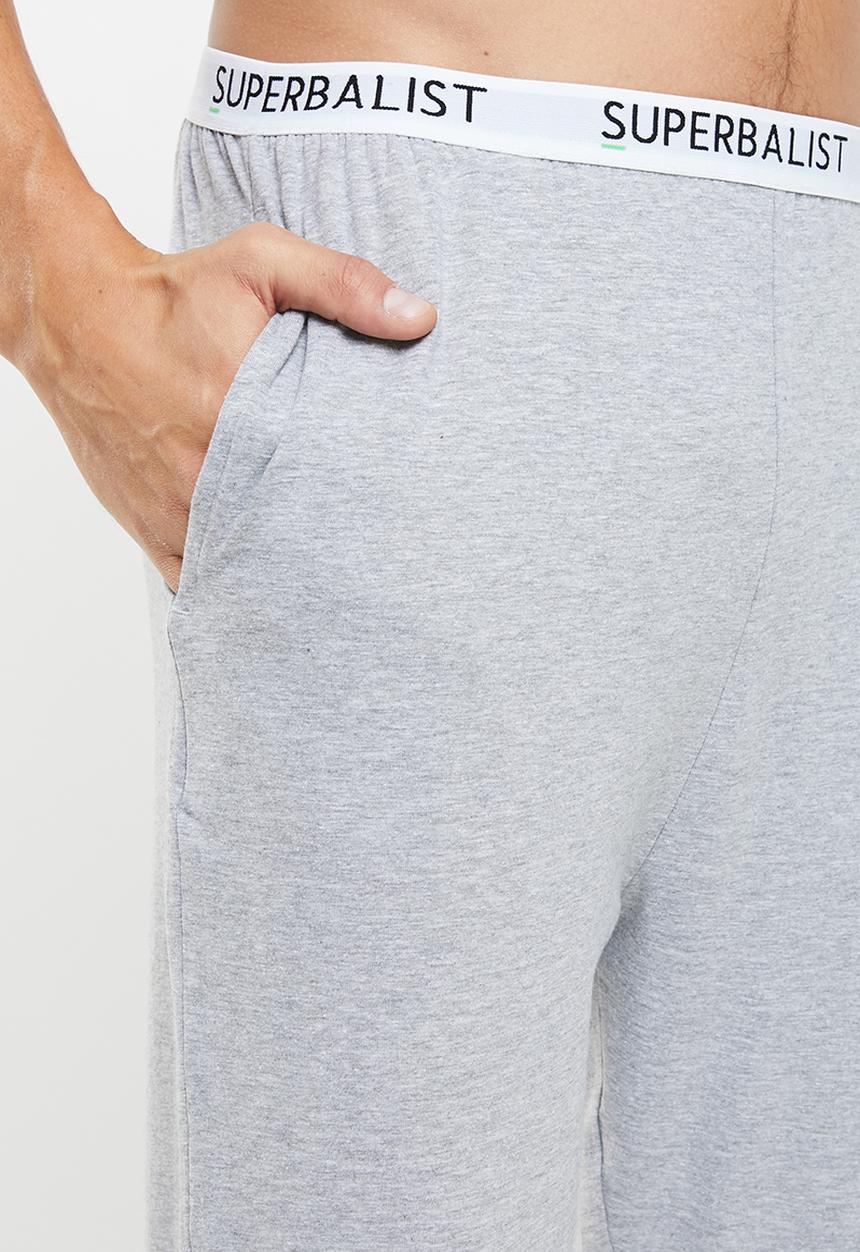 Superbalist - Knit slim fit lounge pants - grey