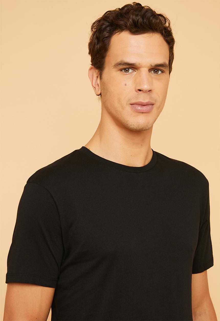 Superbalist - Crew neck short sleeve 2 pack tees - black