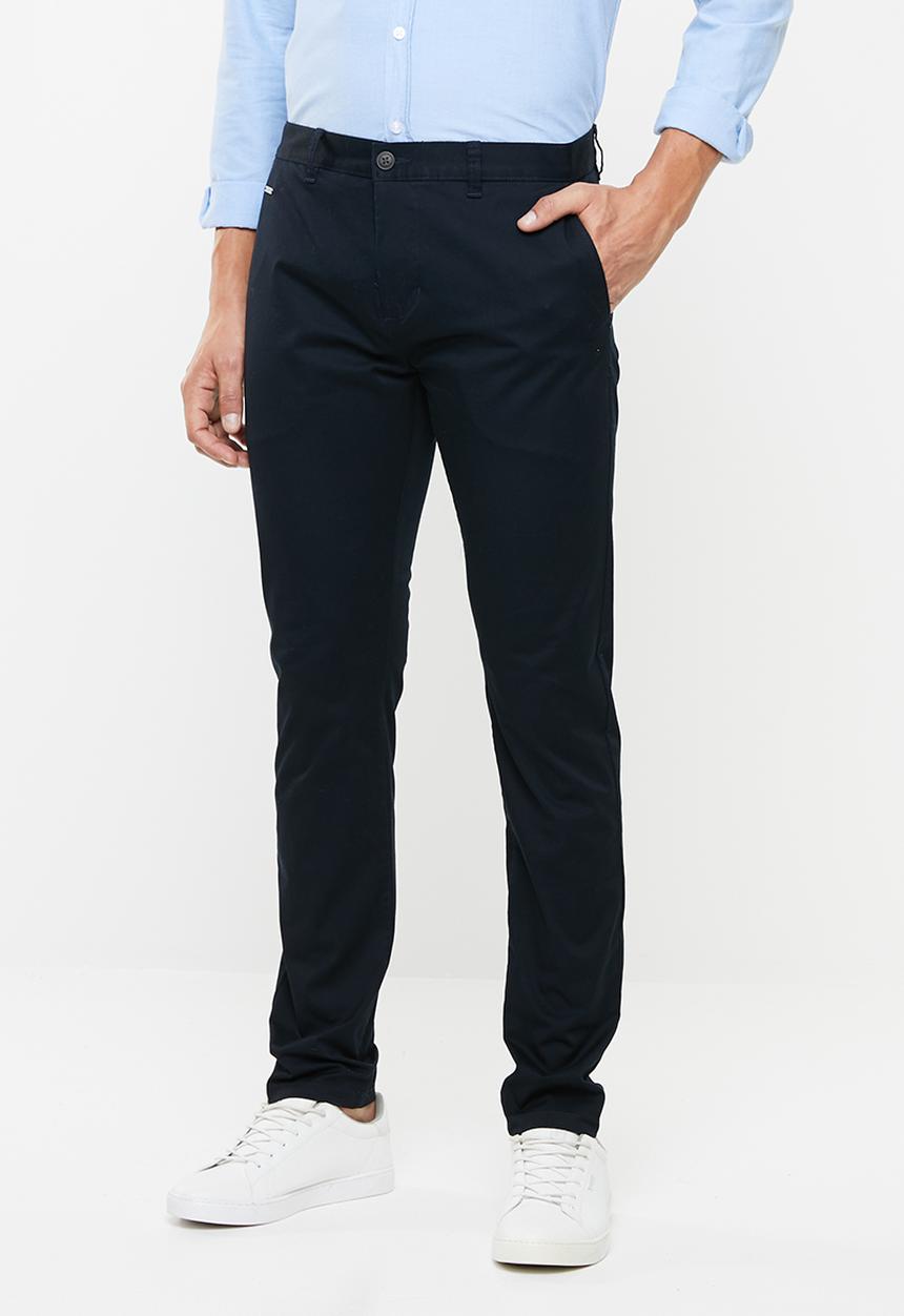 GUESS - Fashion chino pants - navy