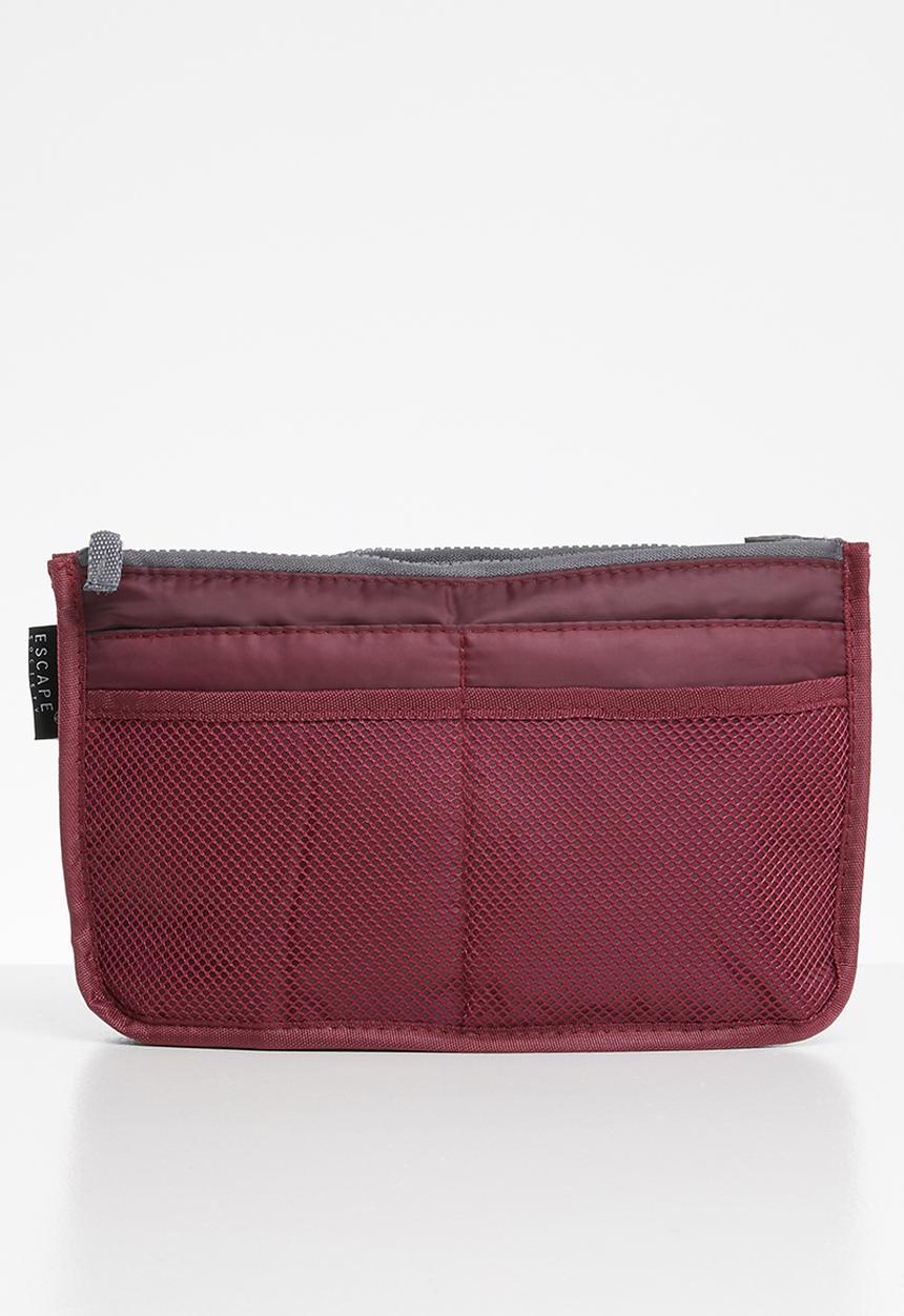 Escape Society - Cosmetic travel organiser - maroon