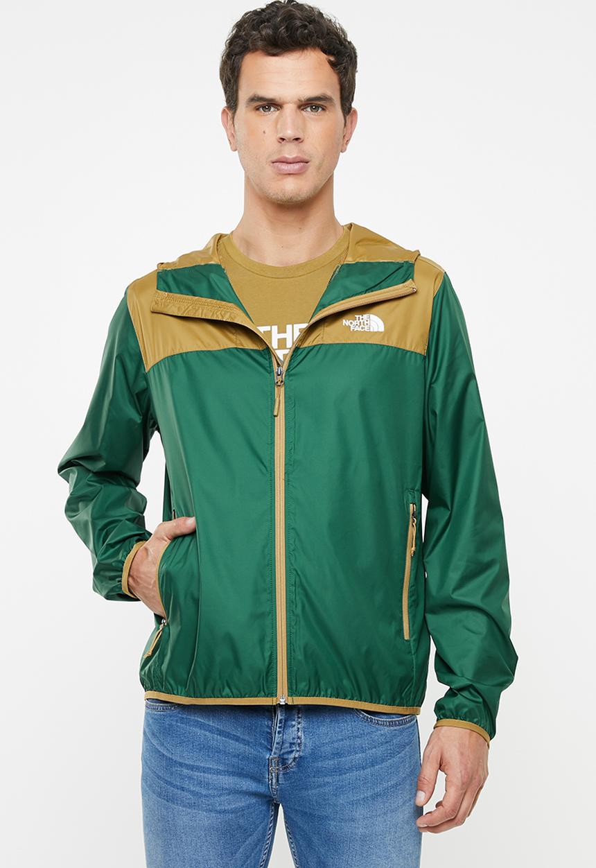 The North Face - Cyclone hoodie - brown & green