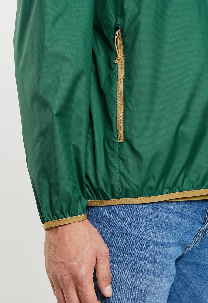 The North Face - Cyclone hoodie - brown & green