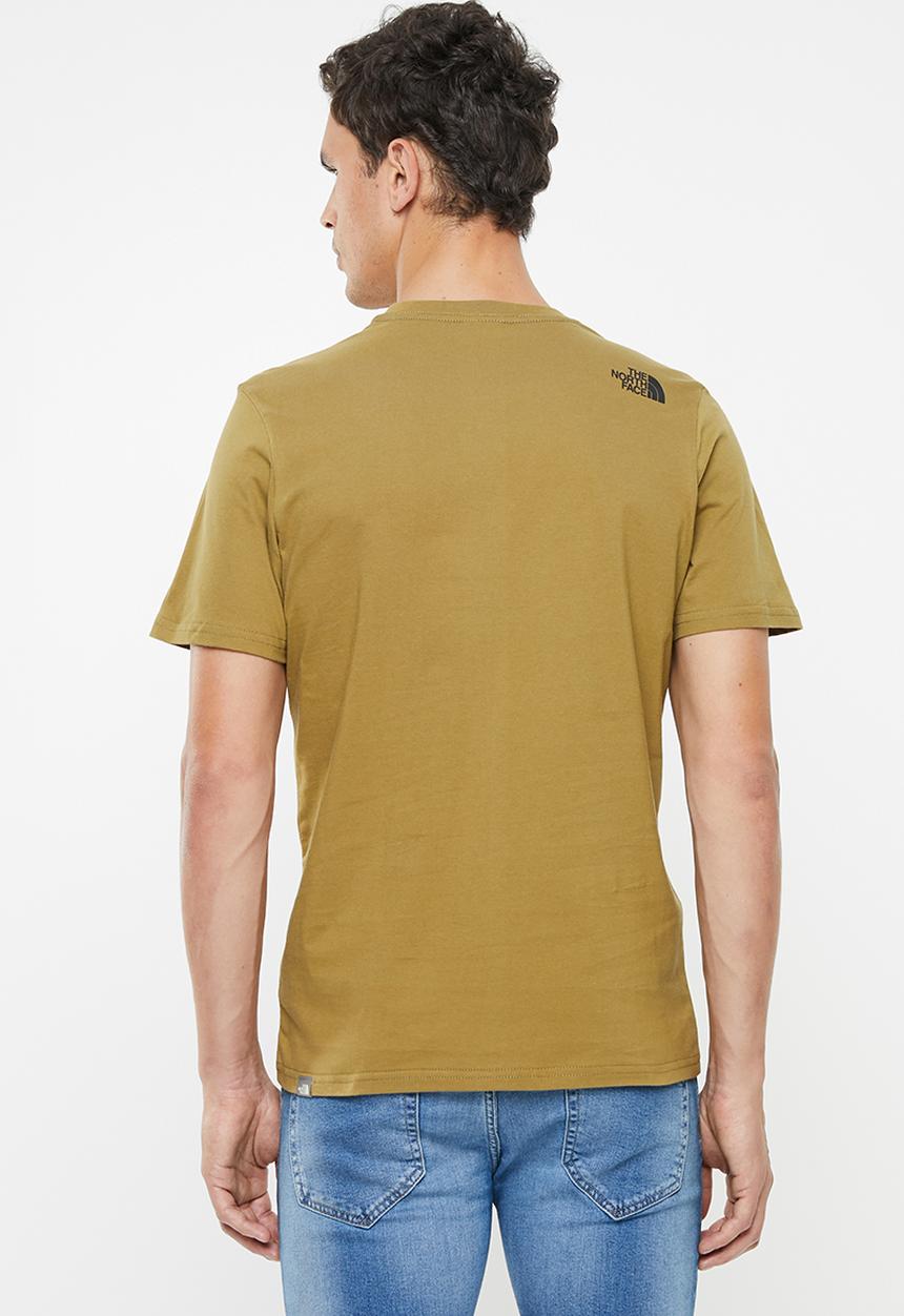 The North Face - Short sleeve mount line tee - brown