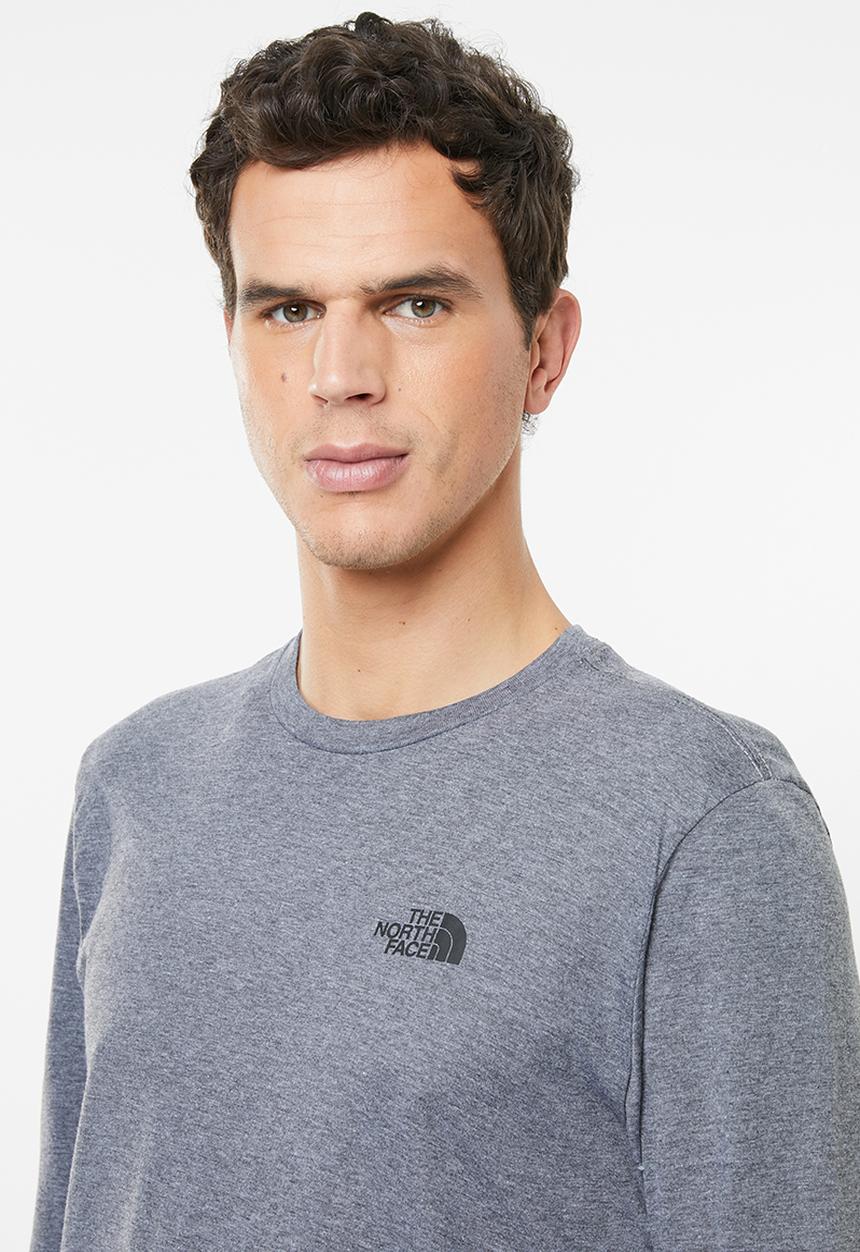 The North Face - Long sleeve simple dome tee - grey