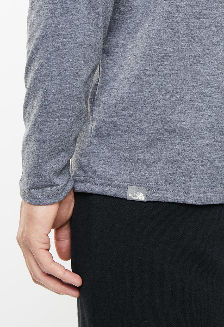 The North Face - Long sleeve simple dome tee - grey