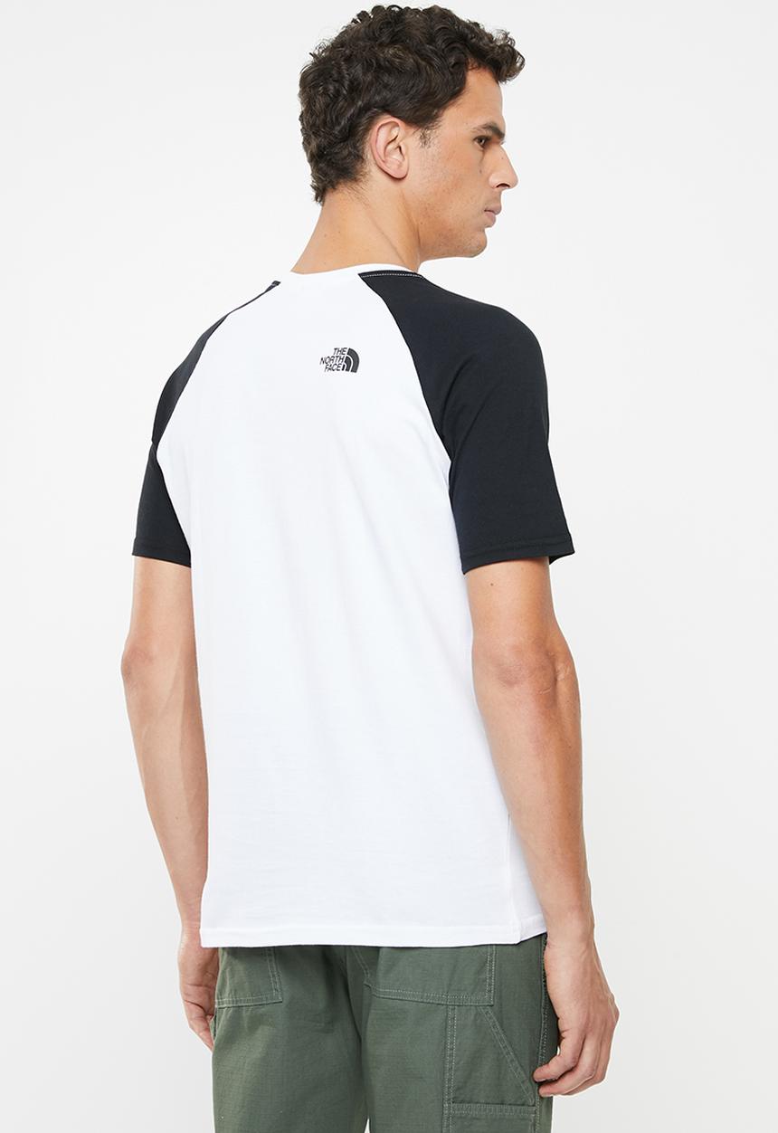 The North Face - Short sleeve raglan easy tee - white & black