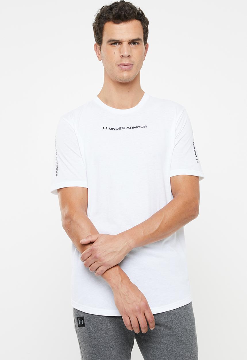 Under Armour - UA shaped graphic tee - white