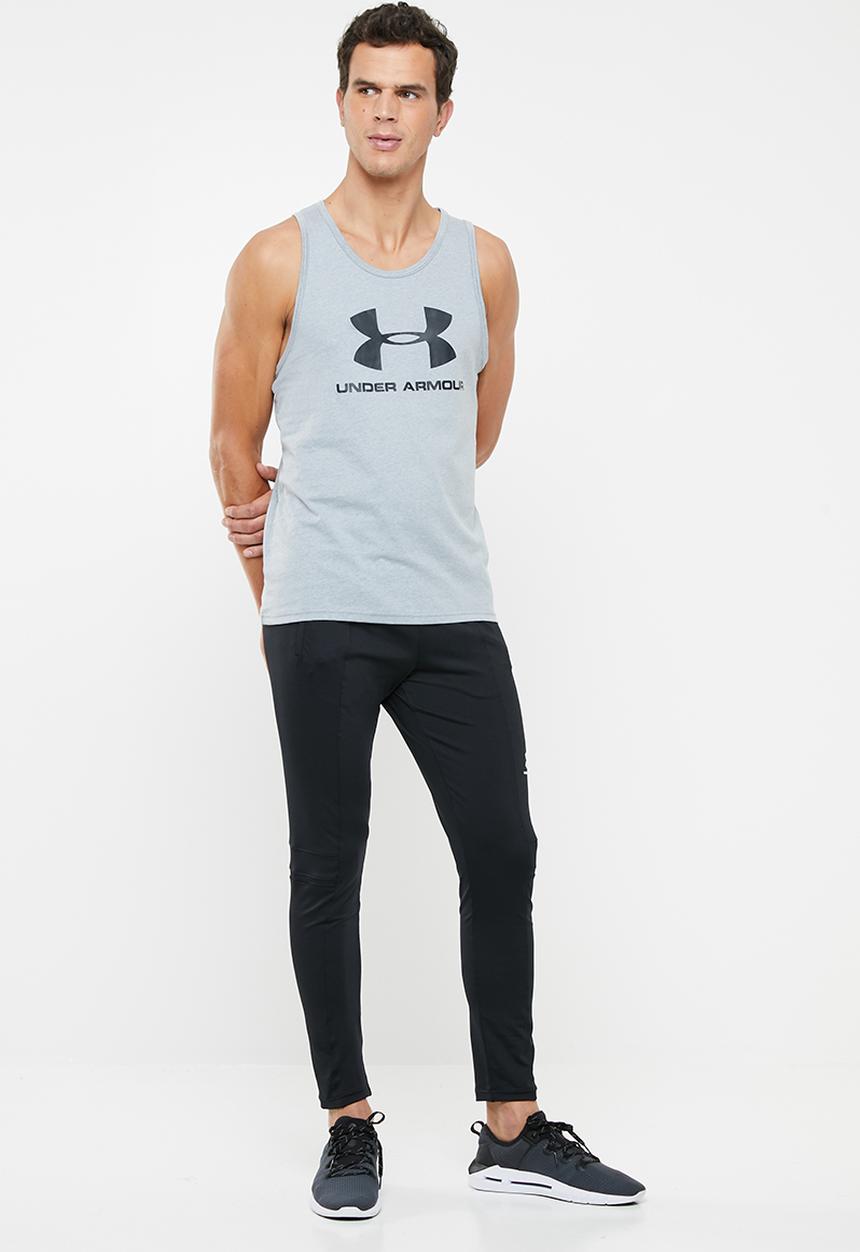 Under Armour - Sportstyle logo tank - grey