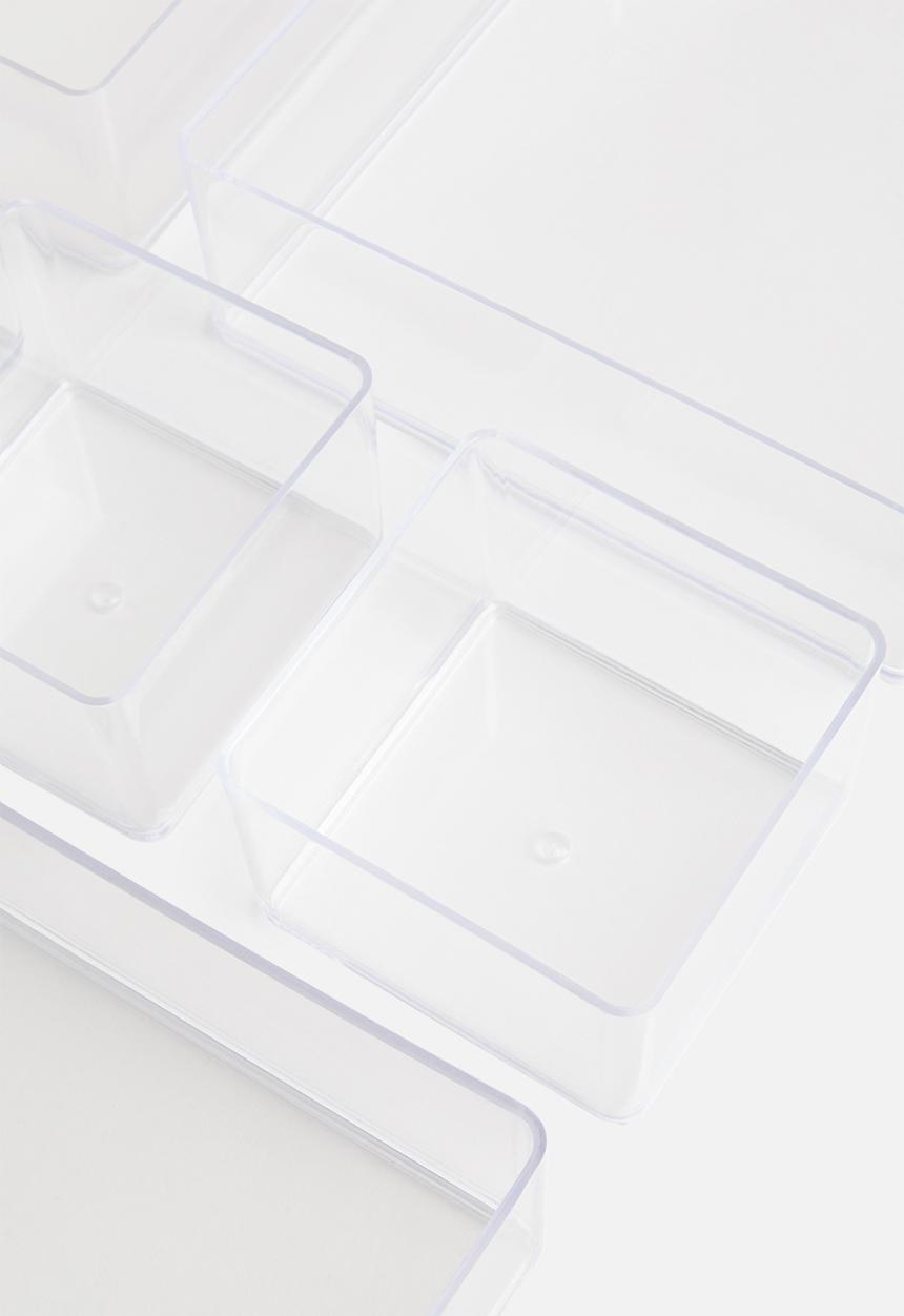 Eleganza - Drawer organiser - clear