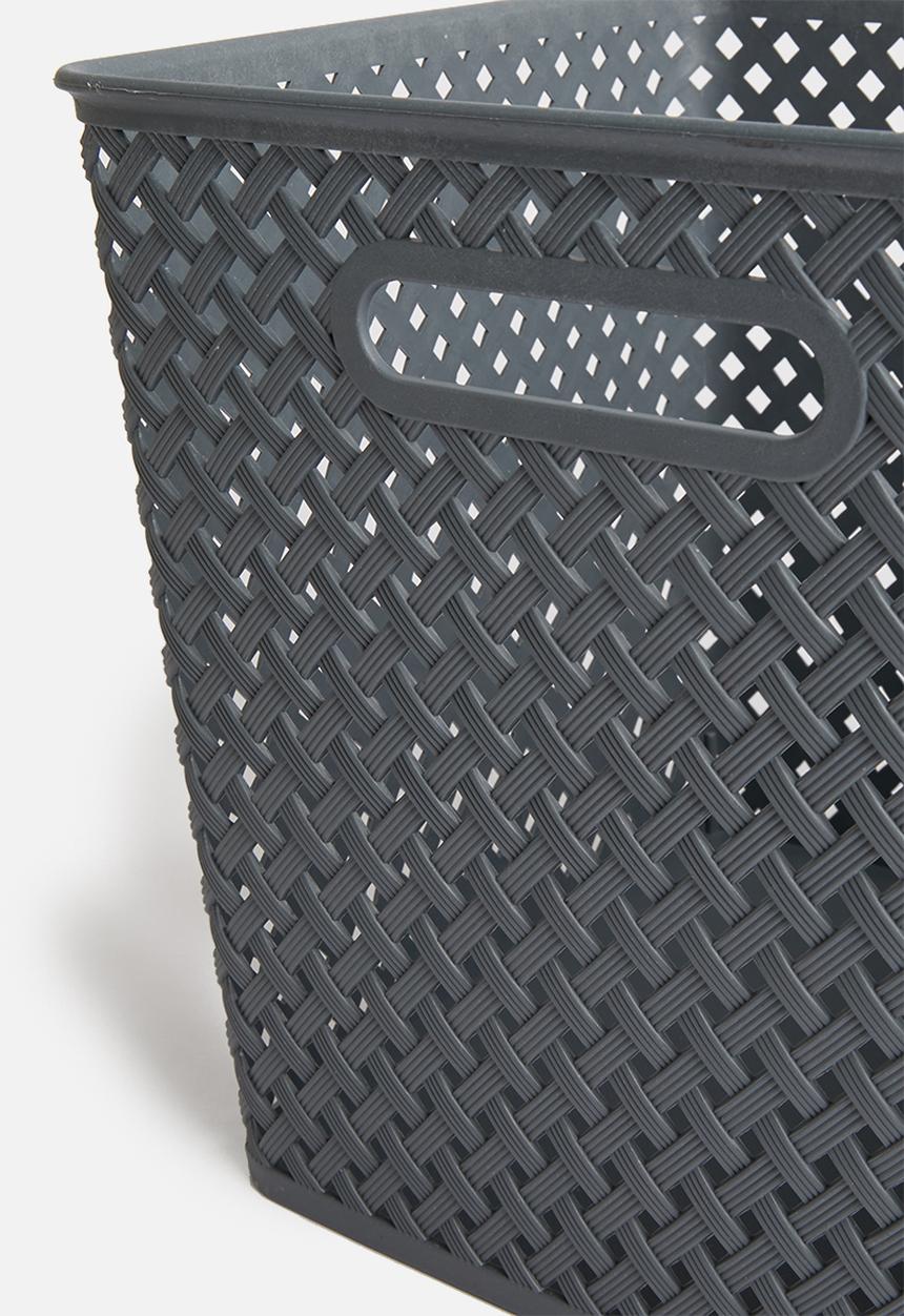 Storage Solutions - Polly storage basket large - grey