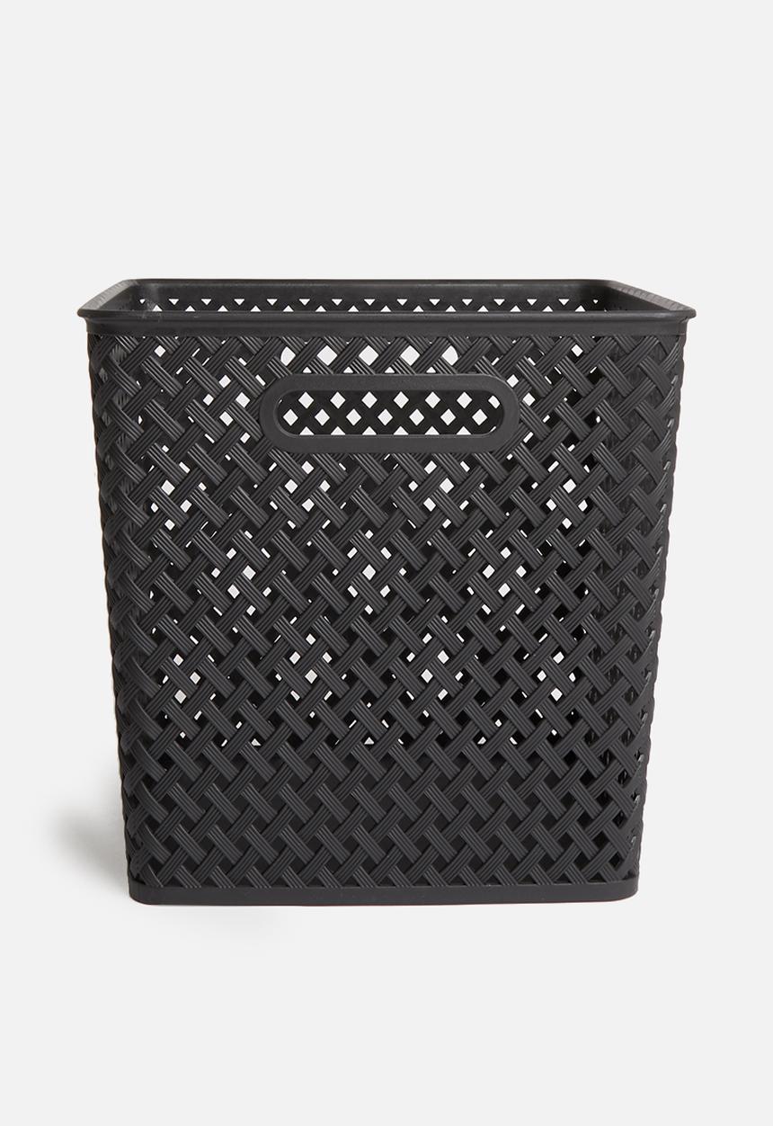 Storage Solutions - Polly storage basket large - black