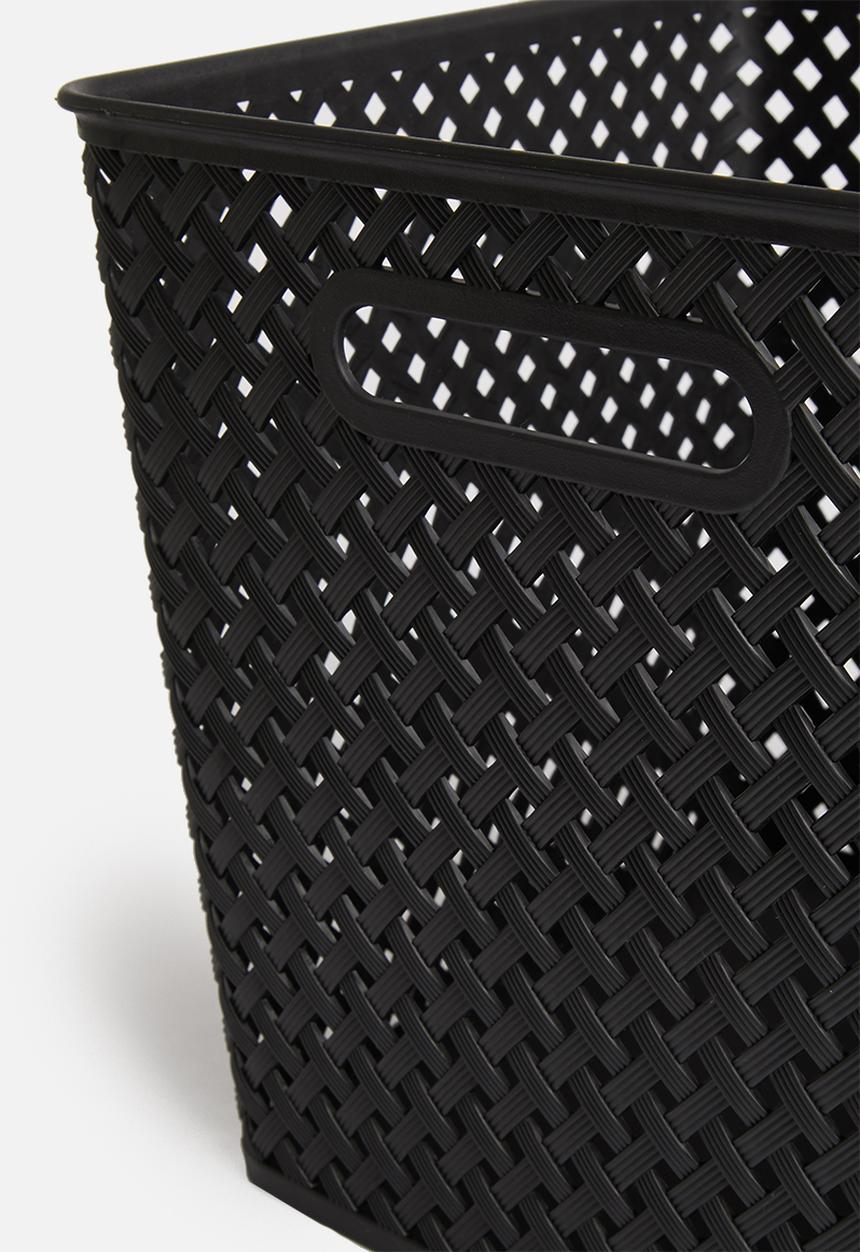 Storage Solutions - Polly storage basket large - black