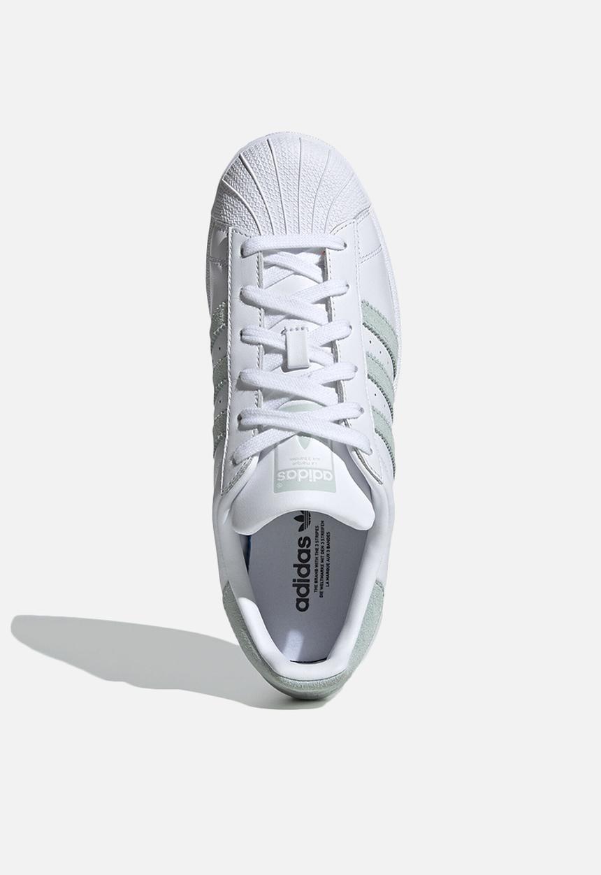 adidas Originals - Superstar - white / vapour green