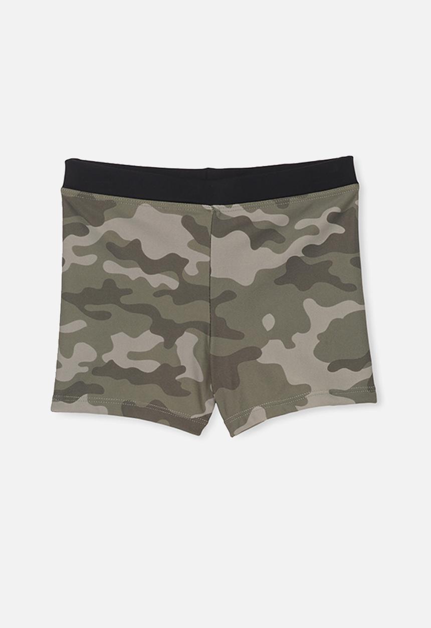 Cotton On - Benny boyleg trunk - khaki