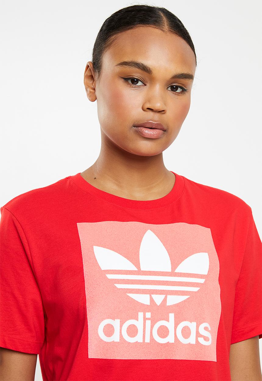 adidas Originals - Boyfriend tee - red