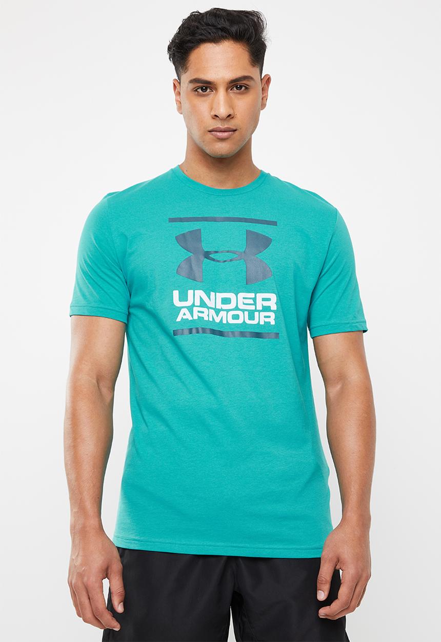 Under Armour - Under Armour foundation short sleeve tee - turquoise
