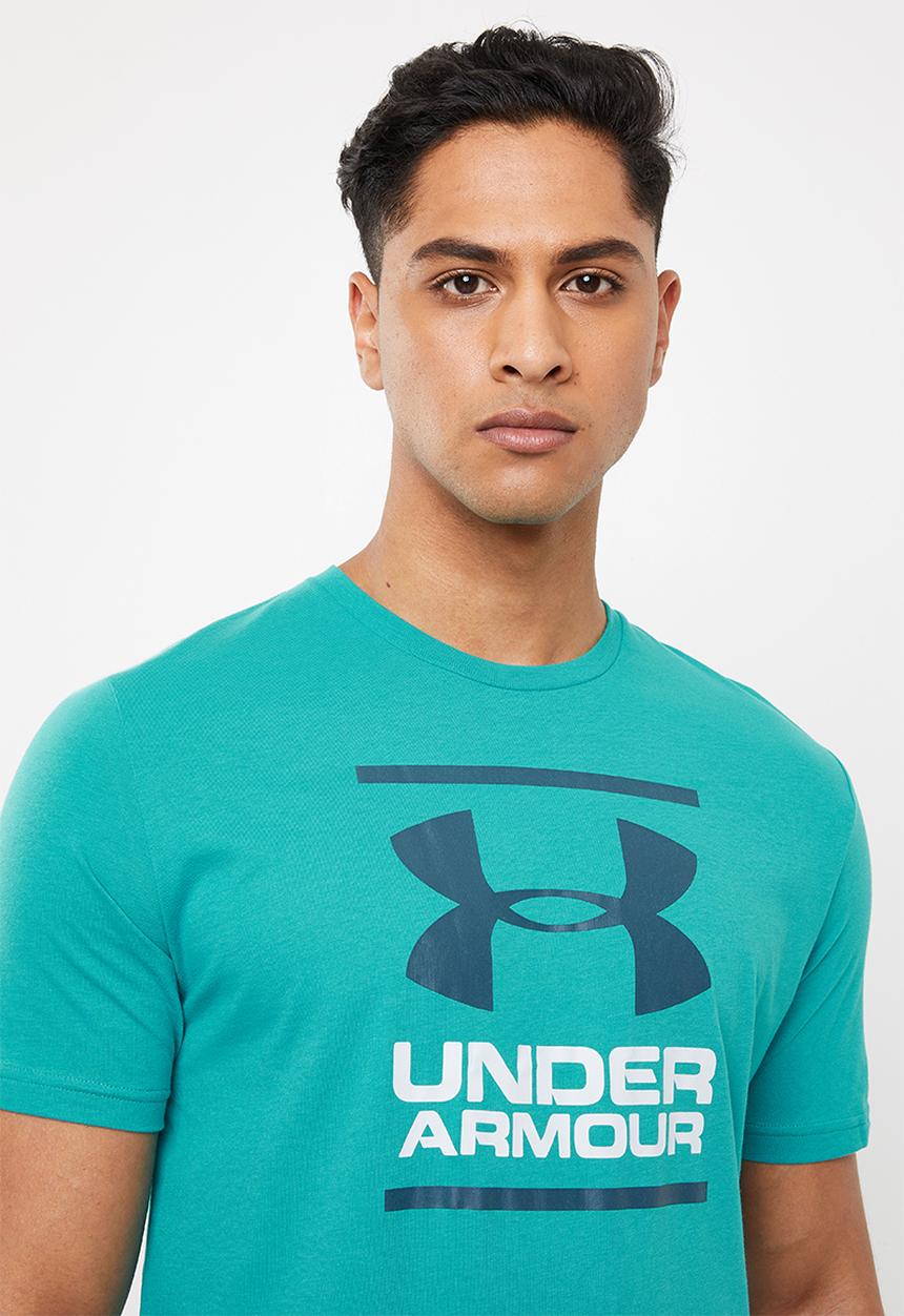Under Armour - Under Armour foundation short sleeve tee - turquoise