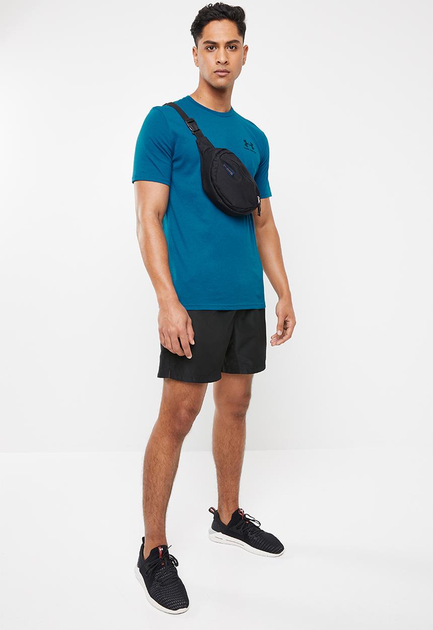 Under Armour - Sport style left chest short sleeve tee - blue