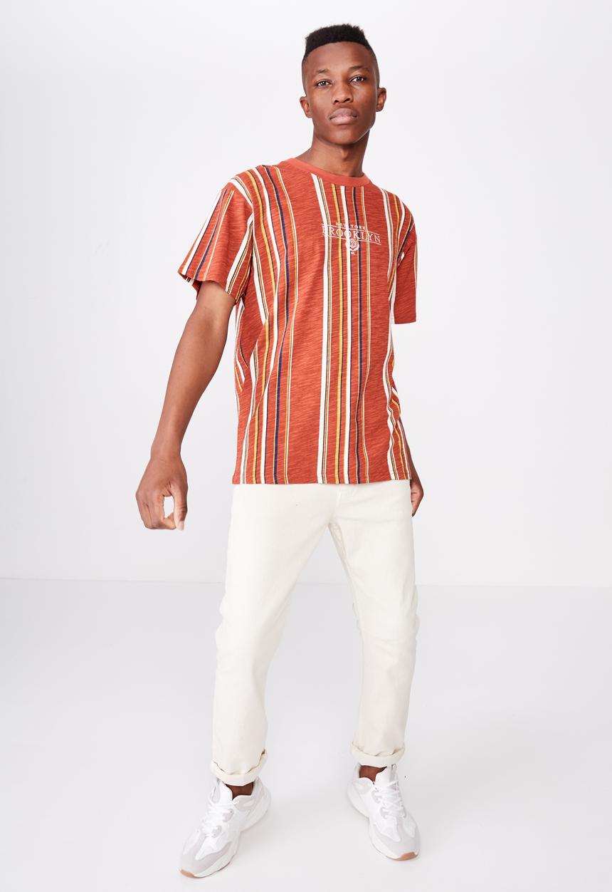Cotton On - Downtown loose fit tee - orange
