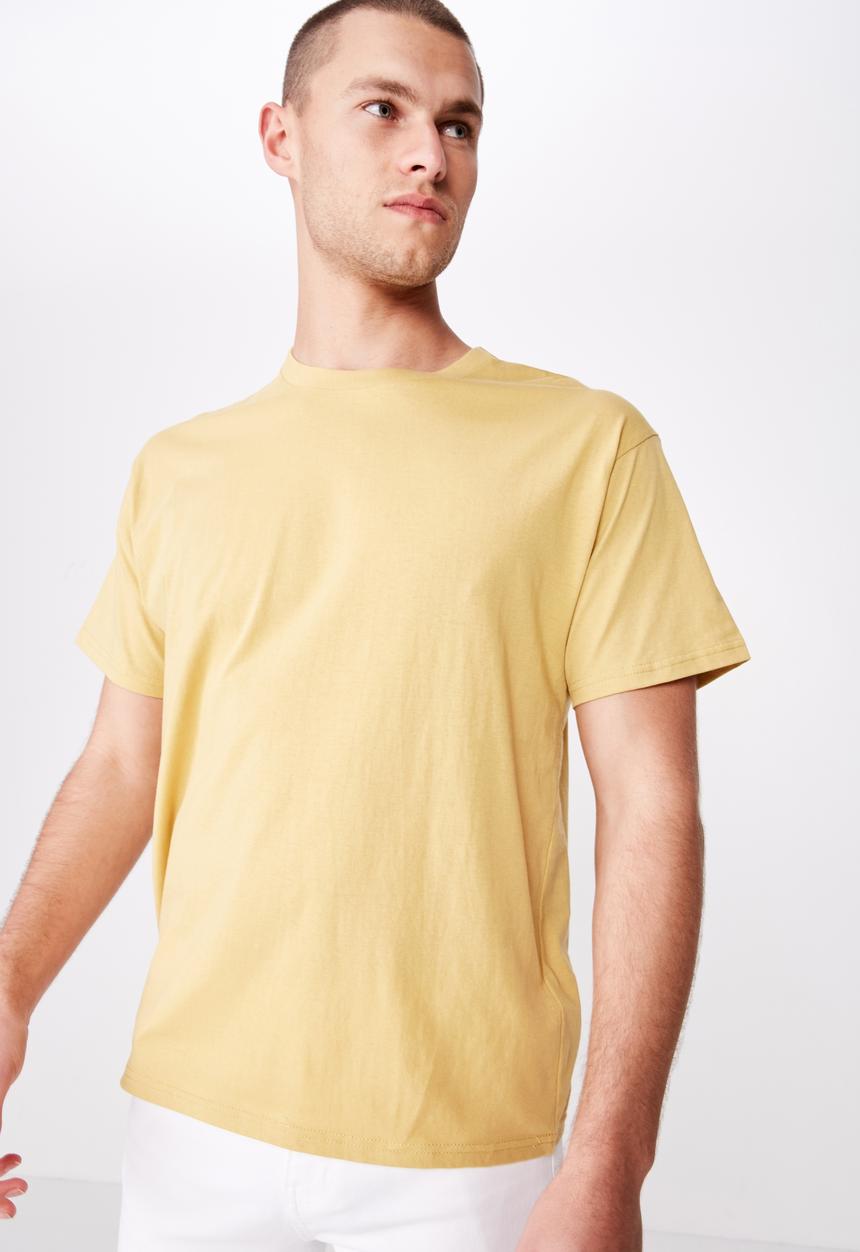 Cotton On - Essential skate tee - yellow