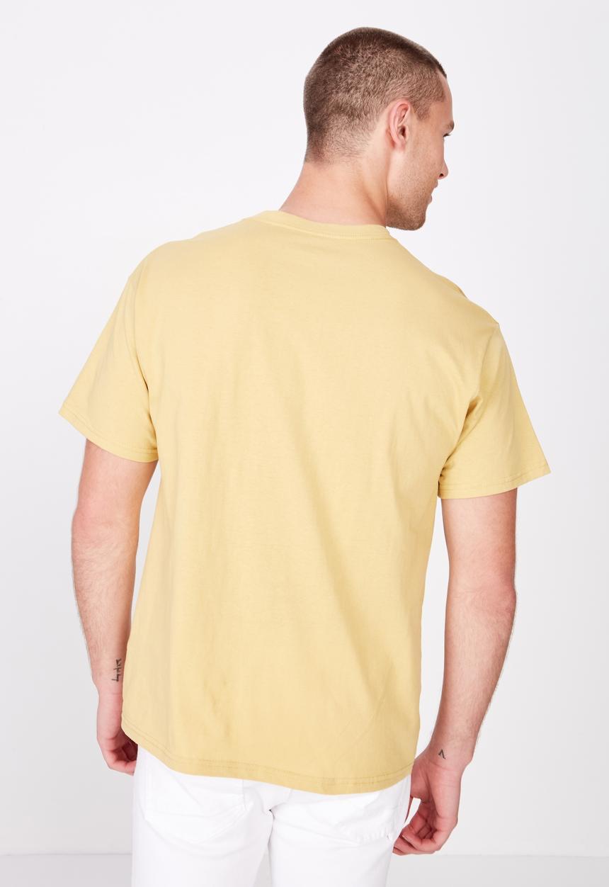 Cotton On - Essential skate tee - yellow