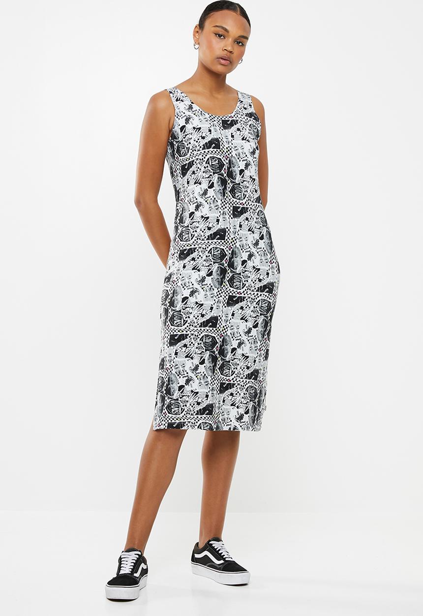 Vans - Zine sting dress - black & white