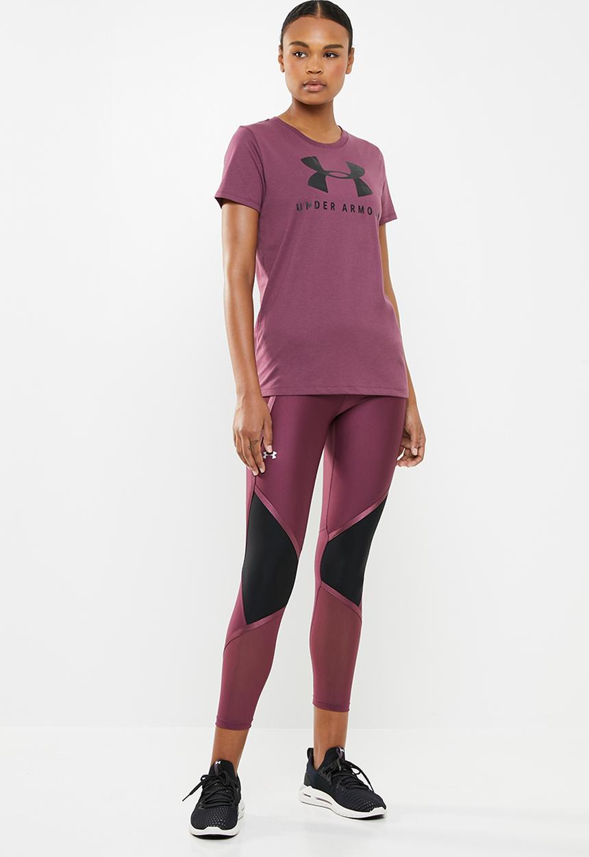 Under Armour - Graphic sportstyle classic crew - purple & black