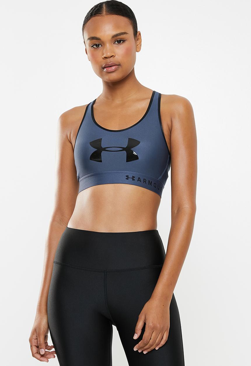 Under Armour - Armour mid keyhole graphic - navy & black