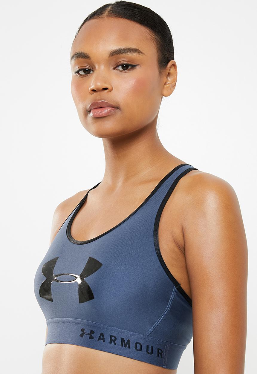 Under Armour - Armour mid keyhole graphic - navy & black