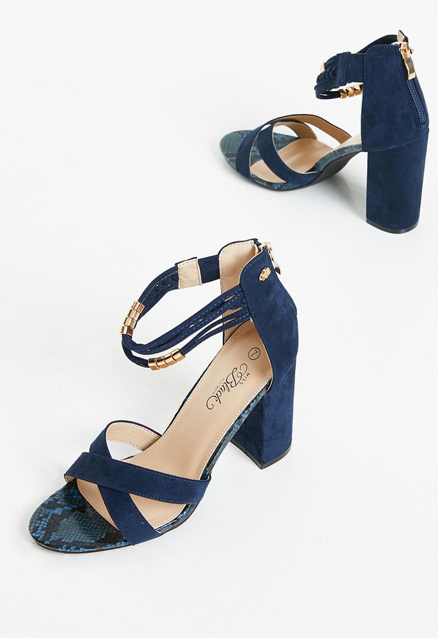 Miss Black - Statice heel - navy