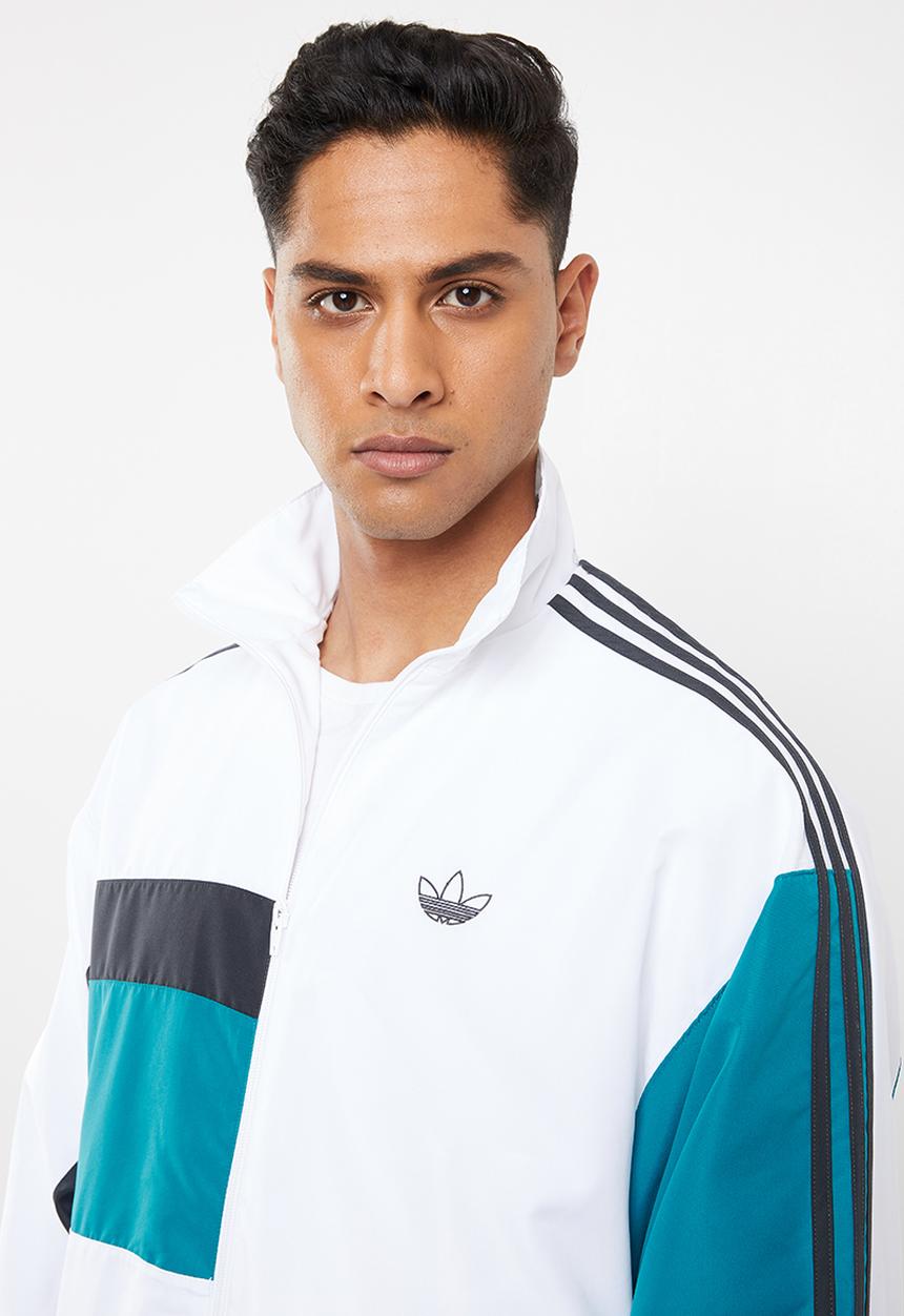 adidas Originals - Asymmetric track jacket - multi 