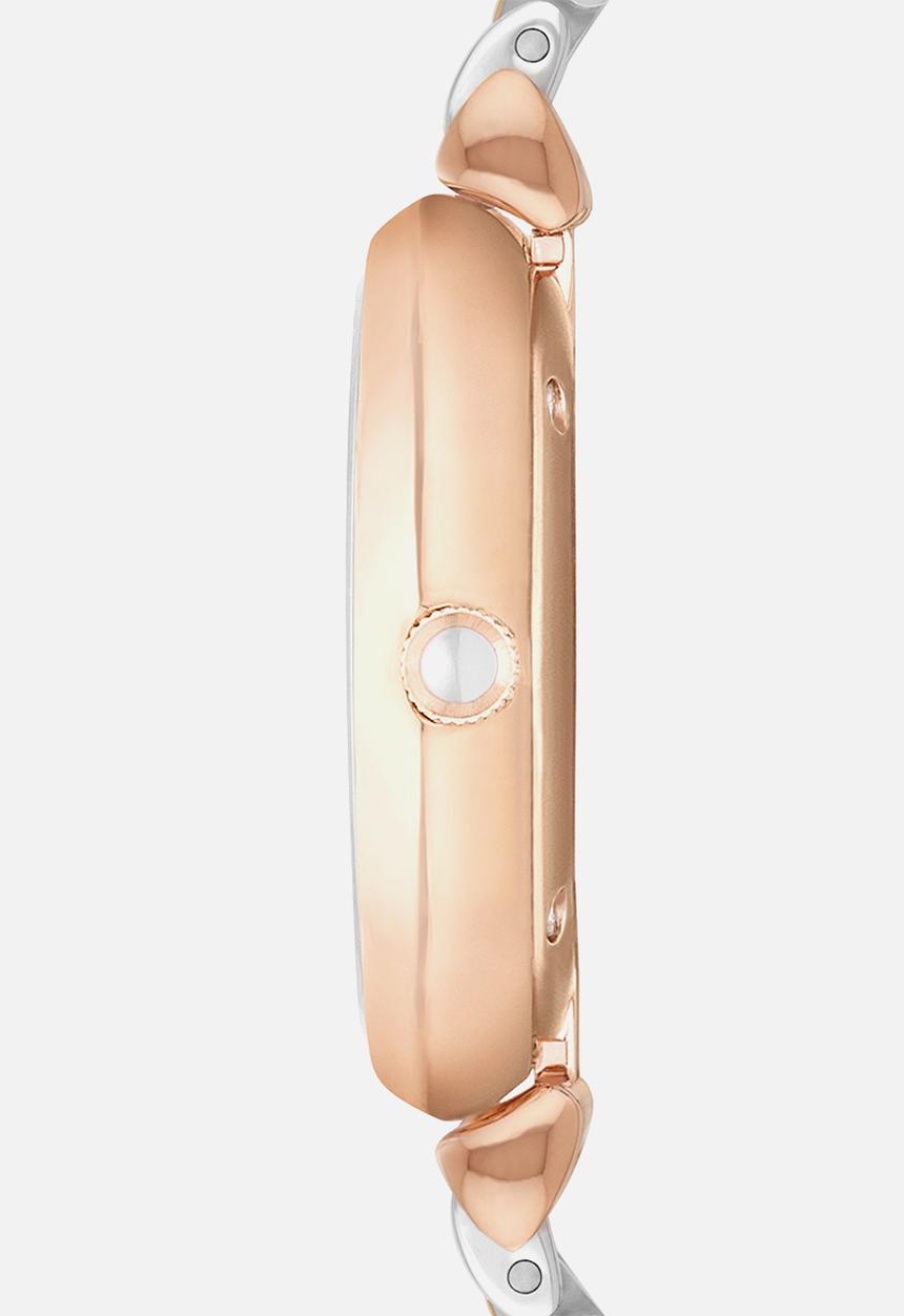 Armani - Gianni Tbar - silver & rose gold