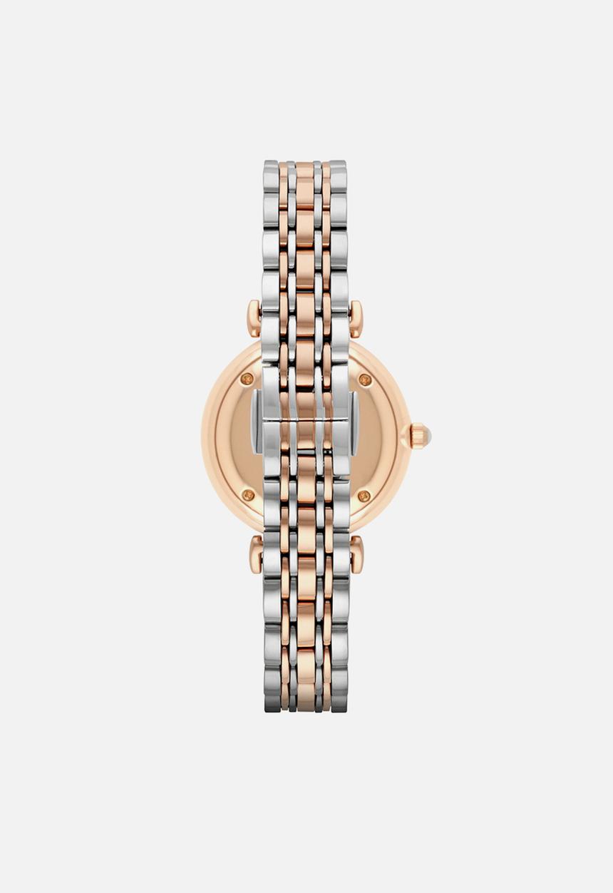 Armani - Gianni Tbar - silver & rose gold