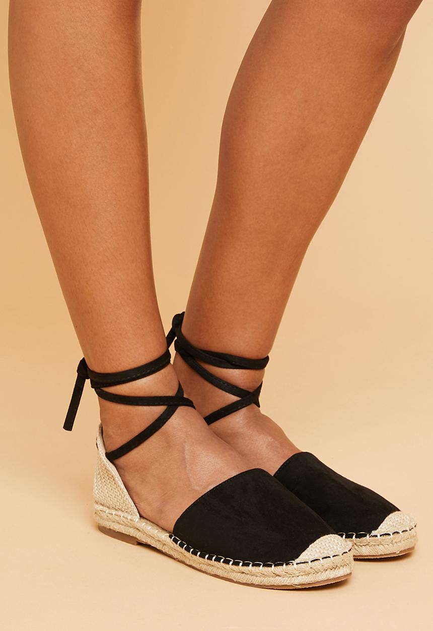 Superbalist - Casey espadrille pump - black