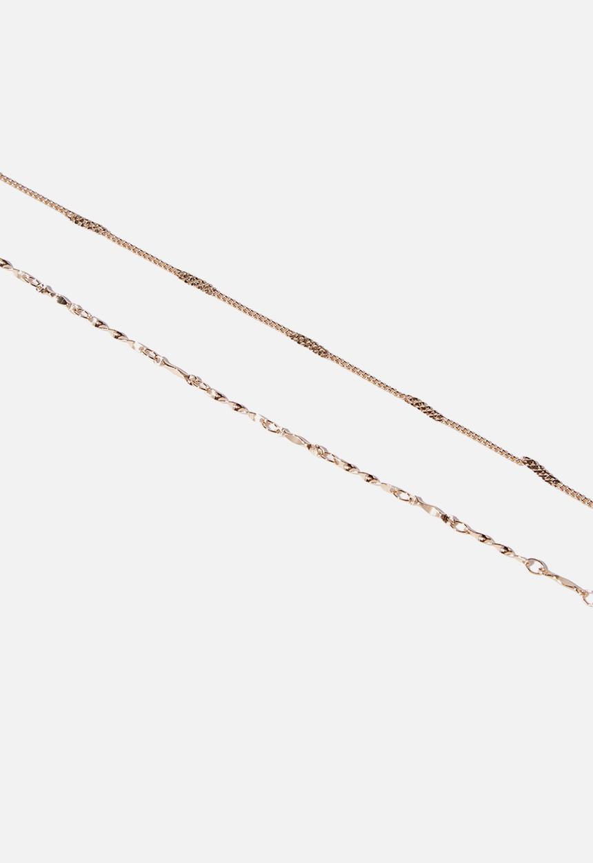 Cotton On - Pyxis modern metals pearl choker  - gold