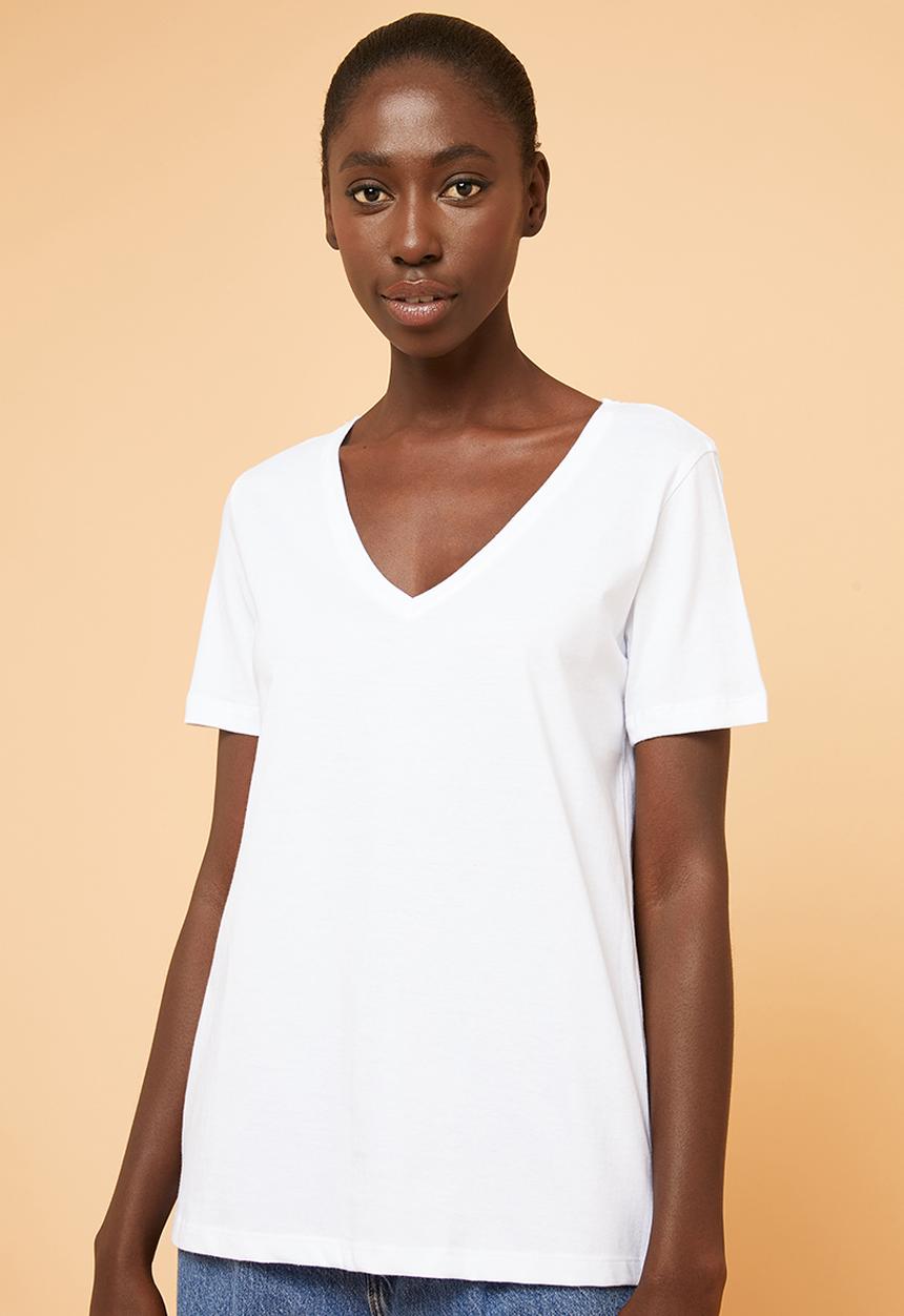 Superbalist - 2 Pack v-neck tee - black & white