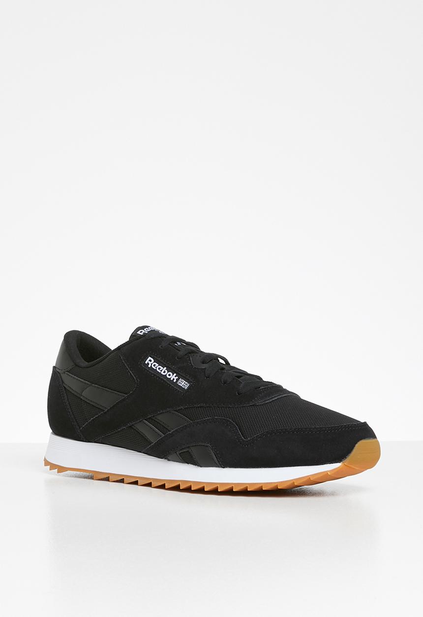 Reebok Classic - Classic Nylon Ripple - black / white